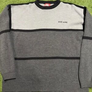 Echo grey striped sweater Size XXL #skater